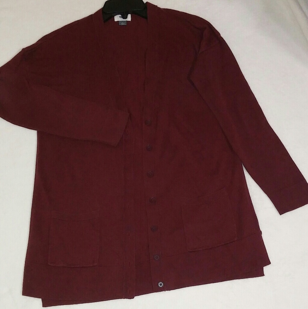 💥2 for 30-Old Navy women's maroon cardigan